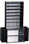 Large Acrylic Makeup Organizer Holder Cosmetic Lipstick & Compact Tower - 2