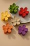 Set of 6 Colorful Daisy Daisy Peg Buckles