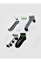Patterned Boys Trainer Socks 5 Pack - 3