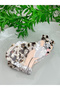 Cute Hair Clip with Dog Figure Bone Acrylic Clasp - 2