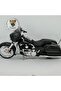 Harley Davidson Street Glide 1:12 Diecast Motorcycle - Licensed Metal Model Black - 6