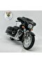 Harley Davidson Street Glide 1:12 Diecast Motorcycle - Licensed Metal Model Black