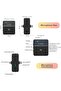 Wireless Lavalier Microphone for iPhone Android Camera, Dual Clip-On Mic with Noise Cancellation, Pl - 3