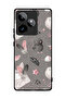 غطاء حماية لهاتف Realme GT 7T 5G بنقشة Feathers & Chicks