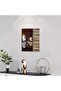 Framed Motivational Cat Wall Art Panel 40x50 cm – - 3