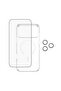مجموعة حماية CARE 3 في 1 لهاتف iPhone 17 Pro Max الرائد - شفاف - 3