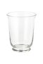 POMP Vase/lantern, clear glass, 18 cm