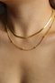 Women's Steel Italian Necklace and Dorica Necklace Combination - 2