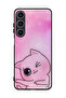 غطاء حماية لهاتف Samsung Galaxy A17 بتصميم Go This Way Kitten
