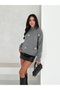 Floral Patterned Turtleneck Sweater - 3