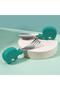Baby Elephant Food Short Handle Children's Stainless Steel Fork Spoon Green - 2