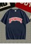 Men's Navy Blue Backwoods Printed Oversize
