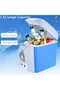 Camping Fridge Portable Mini Car Fridge Hot and Cold 7.5 L with Adjustable Shoulder Strap Electric C - 8