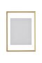 SILVERHÖJDEN Frame, gold-colour, 50 x 70 cm
