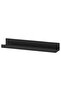 MOSSLANDA Picture ledge, black, 55 cm