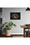 PJÄTTERYD Picture, flowers-against a black wall, 70 x 50 cm - 3