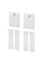 ALFTA Adhesive hook for frame, white