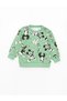 Lcw Babygreen Crew Neck Mickey Mouse Printed Baby Boy T-Shirt and Sweatpants 2-Piece Set - 2
