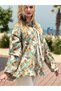 Women’s Vintage Floral Tie-Neck Blouse – Long Sleeve Boho Chic Top - 7