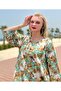 Teal Garden Bloom Kurti - 6