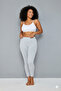 Plus Size 100% Cotton Long Combed Cotton Leggings, Long Leggings, Plus Size Leggings, Cotton Leggings