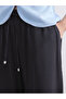 Lcw Vision Black Plus Size Modal Blend Women's Pants - 4