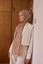 Tuğba Bağ French Silk Palace Pattern Shawl - Orange - 5
