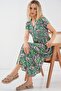 Bdart Shirt Collar Floral Midi Dress - 3
