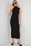 Bdart Slim Fit Midi High Neck Dress