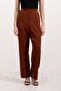Bdart High Waist Wide Leg Pants with Belt