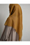Flame Square Cotton Scarf Mustard 5 Pieces