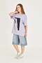 Unisex Cliff Printed Oversize T-Shirt - 5