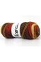 Lot of 4 X 100Gr Skeins Ice Yarns Orlando Yarn Brown Shades Gold Shades