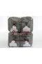 Lot of 4 X 100Gr Skeins Ice Yarns Alpaca Bulky (25% Alpaca 35% Wool) Yarn Light Grey - 4