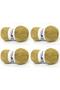 Lot of 4 X 100Gr Skeins Ice Yarns Angora Glitz (10% Mohair 15% Wool) Yarn Dark Cream - 4