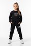 Round Neck Girls Love Print Detail Girls Tracksuit Set