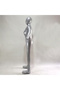 Inflatable Full Female Body Mannequin Dress Display Torso Dummy Model Silver Mannequin Body - 6