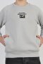 Boys' Sweatshirt with Kangaroo Pocket and Printed Detail - 5