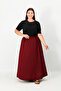 Cotton Piece Mother Skirt with Elastic Waist