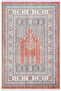 Dynasty Red Carpet Prayer Rug Thick Prayer Rug Gift Dowry Gift for Bride and Groom Couple Prayer Rug