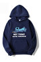 سويت شيرت بقلنسوة كبير الحجم مطبوع عليه ستيتش للجنسين مصنوع من القطن بنسبة 100% - 3