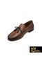 Men's Tan Genuine Leather Shoes 342891016-1 - 4