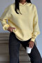 Women's Hooded Kangaroo Pocket Oversized Sweatshirt Nbg109