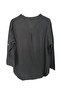 100% Organic Cotton Washable - Comfortable Fit Women's Blouse with Sequin Pockets - 4