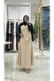 Hijab Suit with Pocket Detail Crepe Fabric Skirt – for Daily Wear and Special Occasions - 4