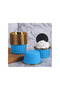 Metallic Blue Gold Color Muffin Cupcake Cake Mold Set of 25 - 2