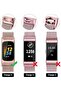 Metal Bands for Fitbit Charge 6 / Charge 5 Smart Watch -Silver - 4