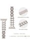 Apple Watch 38mm 40mm 41mm 42mm | Jewelry Herringbone Design Stainless Steel and | Silver - 8