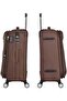 Expandable Luggage Trolley Bag Soft Suitcase for Unisex Travel - 6