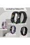 Leather Watch Band | Fitbit Charge 5 Smart Watch| Grey - 3